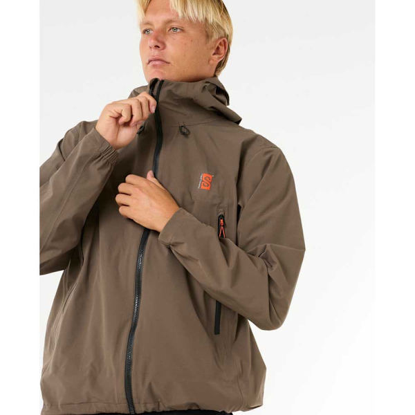 Rip Curl Anti Series Search Spray Jakke Brun M Mand