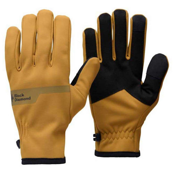 Black Diamond Everyday Softshell Handsker Gul XS Mand