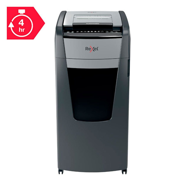 Rexel Makuleringsmaskine Optimum Auto+ 600m Sort