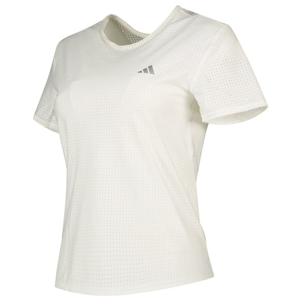 Adidas Kortærmet T-shirt Fast Hvid L Kvinde