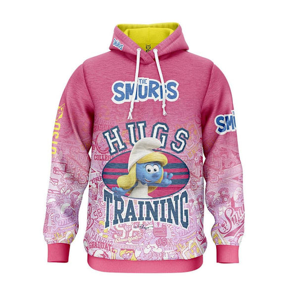 Otso Luvtröja Smurfs Hugs Rosa 2XS Man