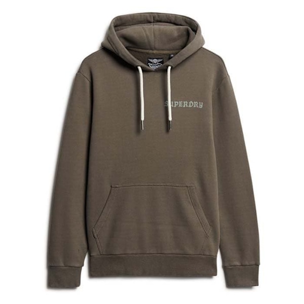 Superdry Tattoo Graphic Hættetrøje Brun L Mand