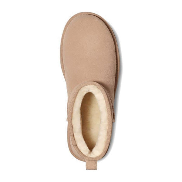 Ugg Classic Ultra Mini Platform Støvler Beige EU 40 Kvinde