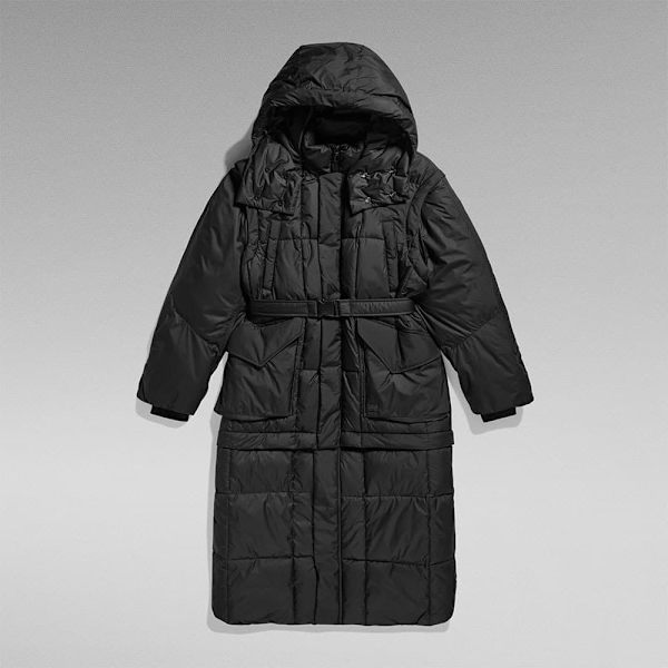 G-star Modular Pufferjakke Sort S Kvinde