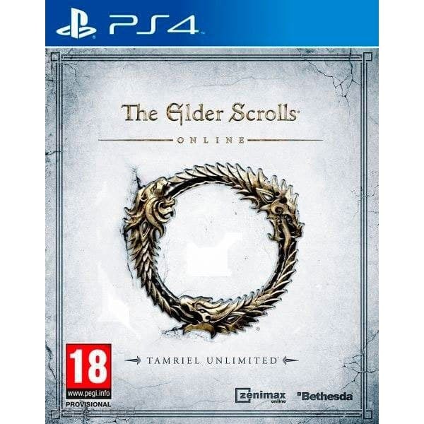 Playstation Games Ps4 The Elder Scrolls Online Tamriel Flerfarvet