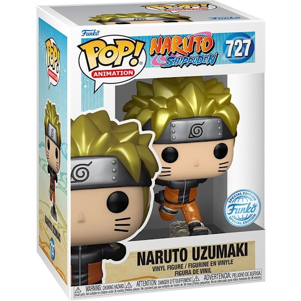 Funko Pop And Tee Naruto Shippuden Exclusive Gul XL