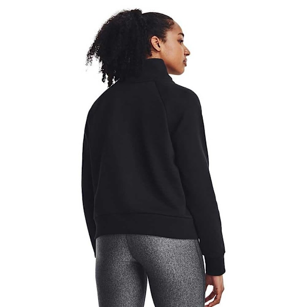 Under Armour Halv Lynlå Sweatshirt Rival Fleece Sort XS / Regular Kvinde