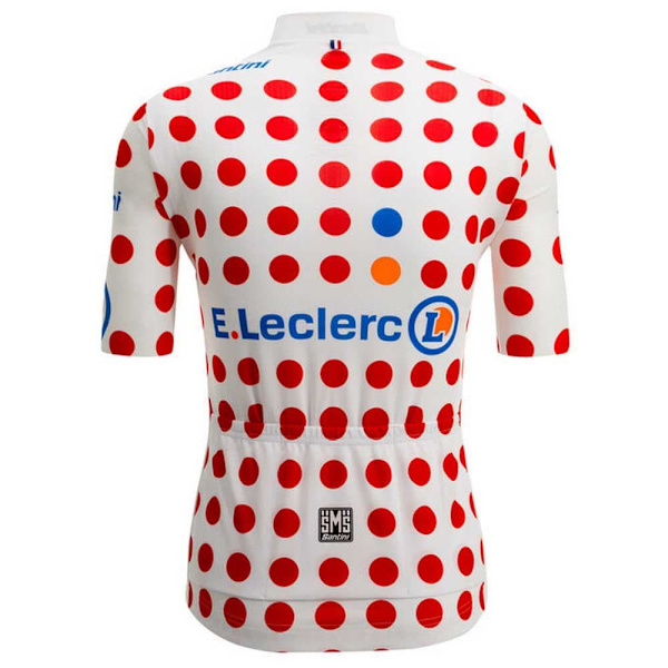 Santini Ledare Relica Tour De France Gpm 2022 Kort Ärm Jersey Vit 2XL Man