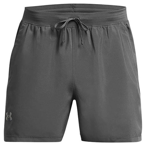 Under Armour Launch 5in Unlined Shortsit Oranssi XL Mies