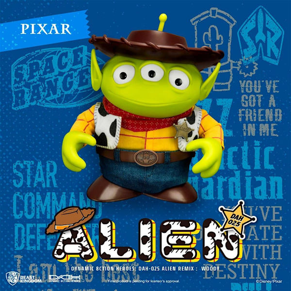 Disney Pixar Toy Story Alien Kuva Remix Woody Monivärinen