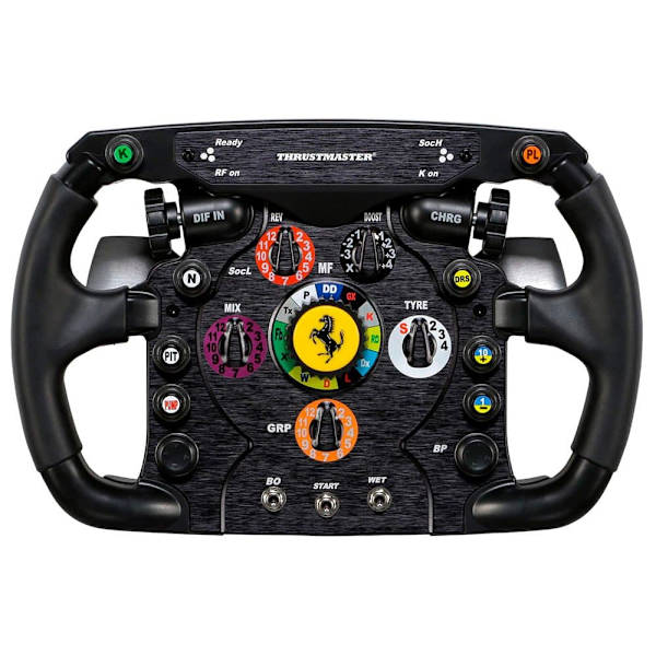 Thrustmaster T Ferrari F1 500 Italia Painos Pc/ps3 Ohjaus Pyörä Musta