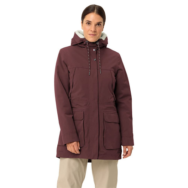 Vaude Manukau Ii Parka Brun 40 Kvinna