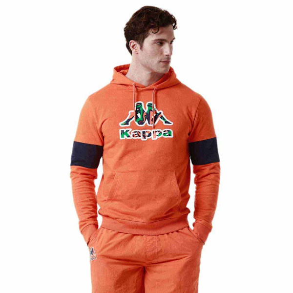 Kappa Frofio Hættetrøje Orange M Mand