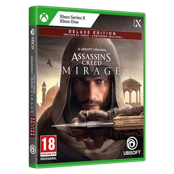 Ubisoft Xbox Series X Assassins Creed Mirage Deluxe Edition Transparent PAL