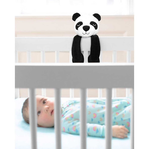 Skip Hop Grædeaktiveret Sut Legetøj Panda Sort