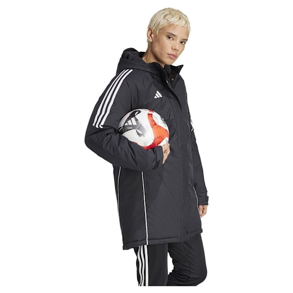 Adidas Parka Tiro24 Sort 2XL Kvinde