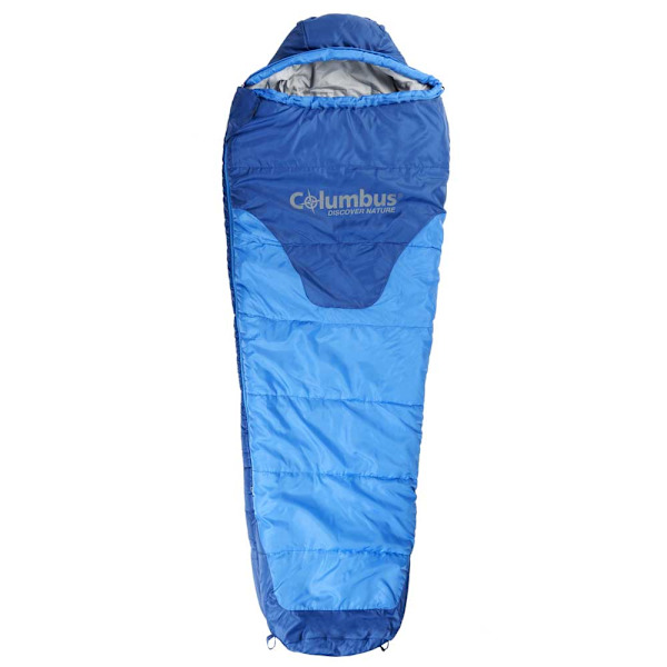 Columbus Junior Sovsäck Aneto Blå Short / Right Zipper