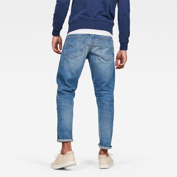 G-star 3301 Straight Tapered Jeans Blå 38 / 32 Man