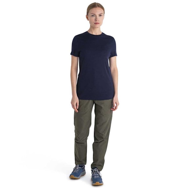 Icebreaker Merino 150 Tech Lite Iii T-shirt Med Korte ærmer Blå XL Kvinde