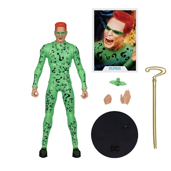 Mcfarlane Dc Bygger En Enigma-figur Från Batman Forever 18 Cm