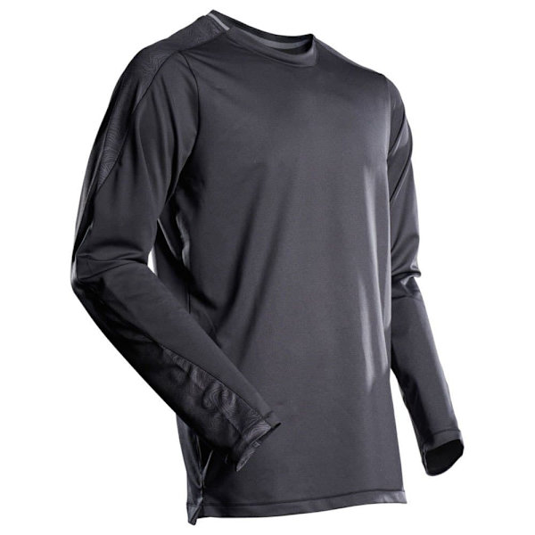 Mascot Lang ærmet Skjorte Customized 22481 Sort 2XL