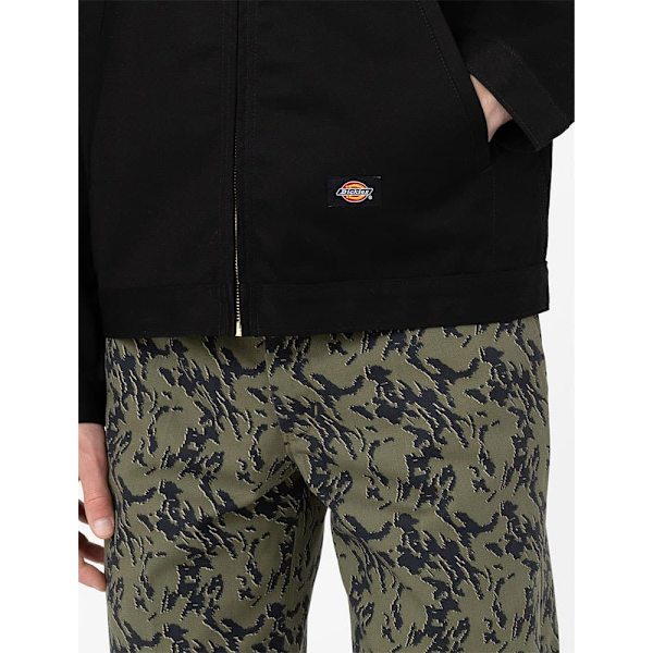 Dickies Takki Unlined Eisenhower Musta S Mies