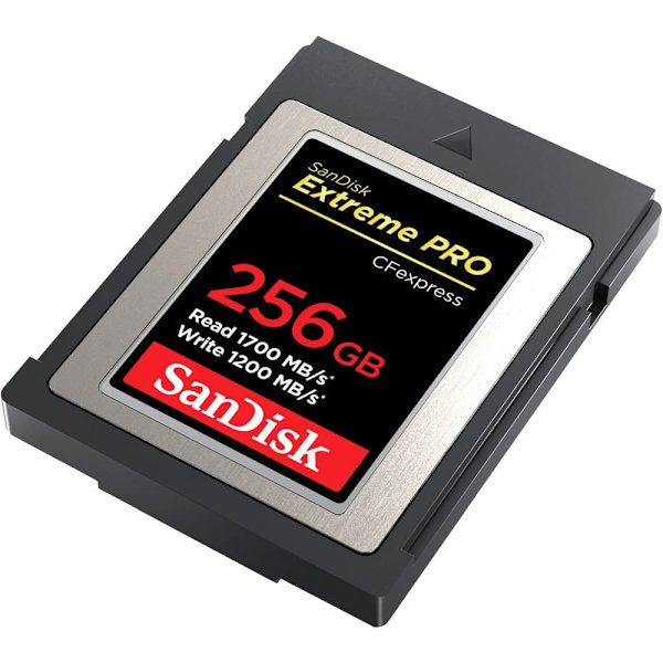 Sandisk Hukommelseskort Extreme Pro 256gb Hvid,Sort