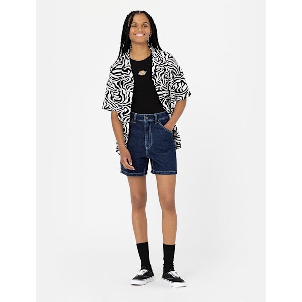 Dickies Denim Shorts Blå 24 Kvinna
