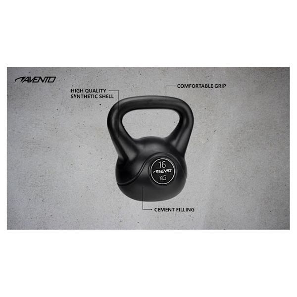 Avento Plastic Concrete 16kg Svart 16 kg