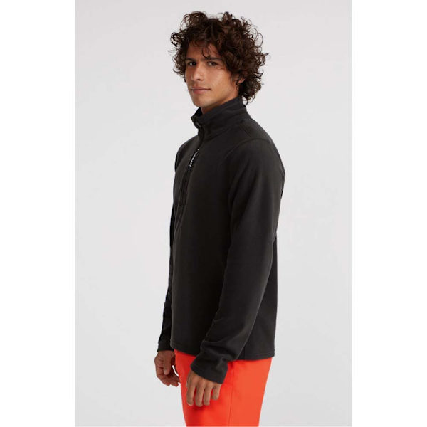 O´neill Jack´s Polartec 100 Fleecejakke Med Halv Lynlås Sort XL Mand