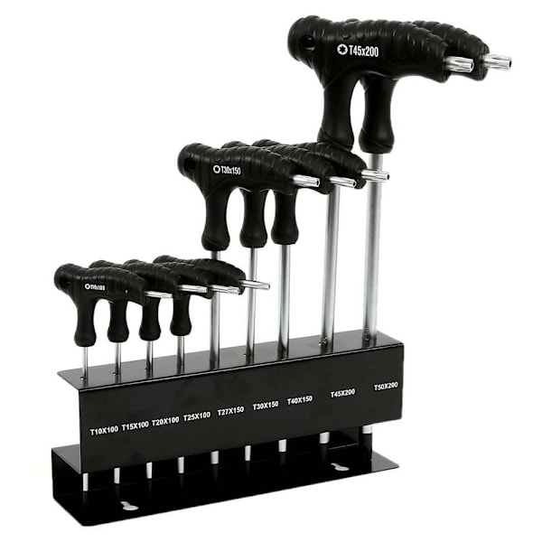 Msc Torx Tool Set Svart T10-T50