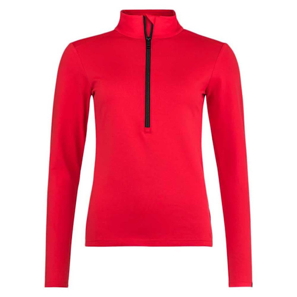 Head Aster Fleece Med Halv Dragkedja Röd L Kvinna