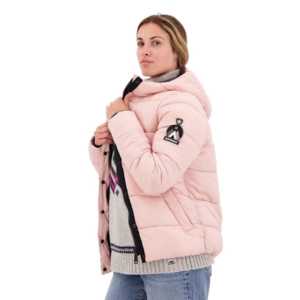 Superdry Jacka High Shine Toya Rosa L Kvinna