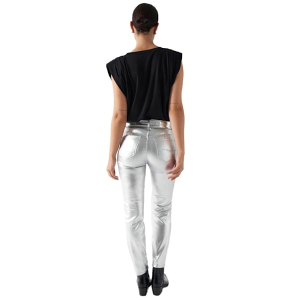 Salsa Jeans Byxor Destiny Silver 29 / 28 Kvinna