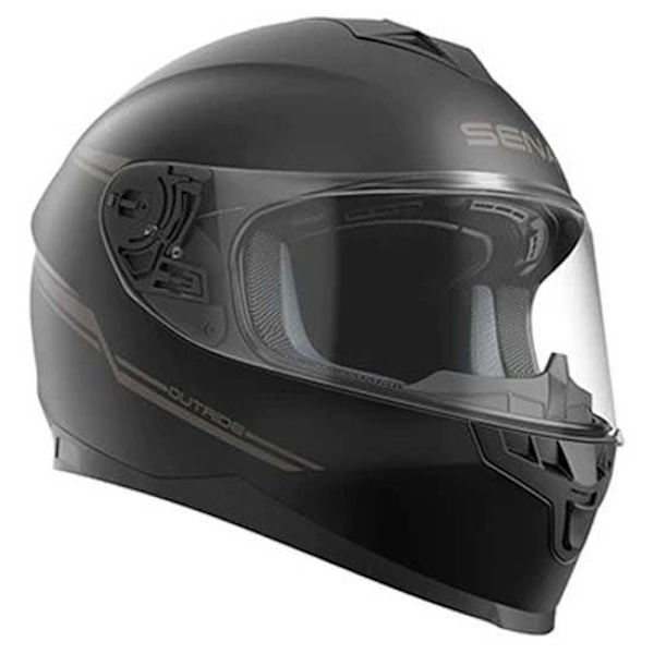 Sena Full Face Bluetooth Hjelm Outride Sort XL