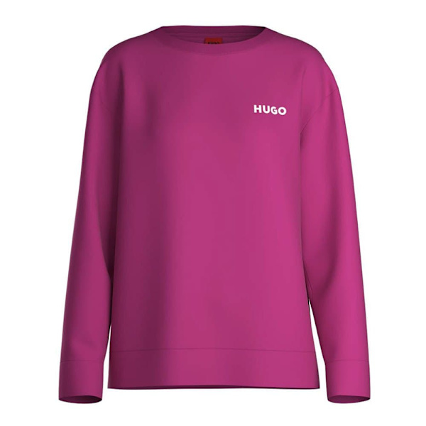 Hugo Långärmad T-shirt Unite 10247048 Rosa XL Kvinna