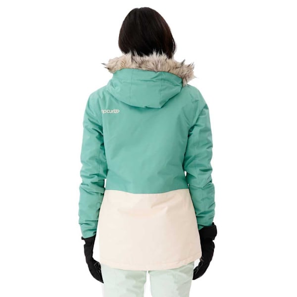Rip Curl Jacka Rider Parker Grönt M Kvinna
