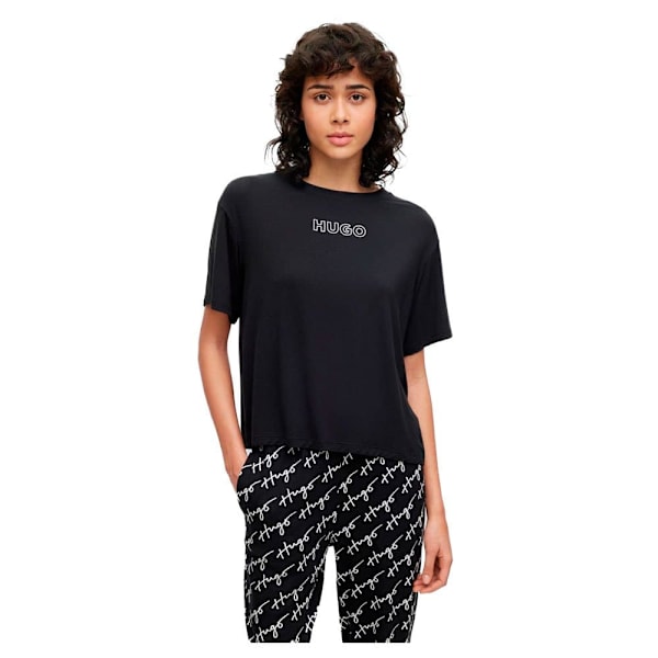 Hugo T-paita Unite_t-shirt 10247048 Musta XS Nainen