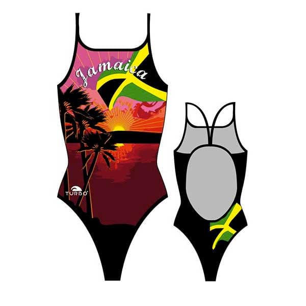 Turbo Badedragt Jamaica Flerfarvet L Kvinde