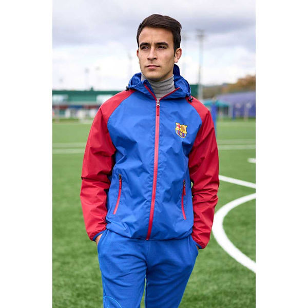 BarÇa Takki Crest Punainen,Sininen S Mies