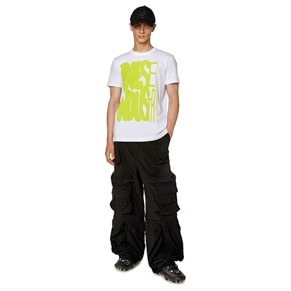 Diesel Kortärmad T-shirt Diegor K66 Gul S Man
