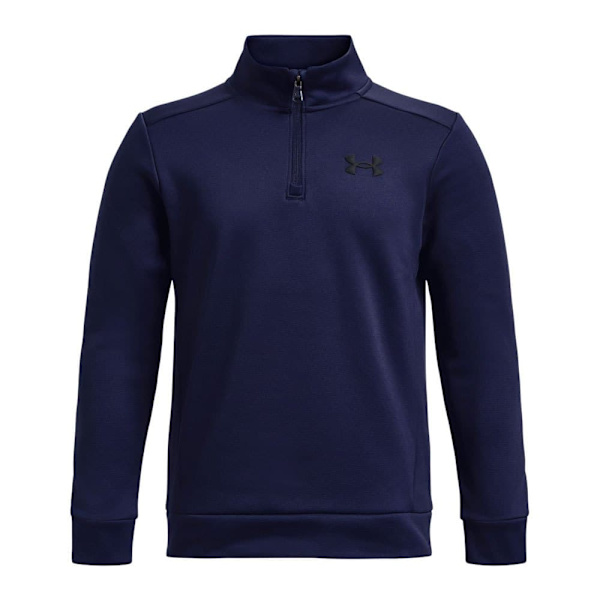Under Armour Armour Fleece Halv Lynlås Sweatshirt Blå 18-20 Years