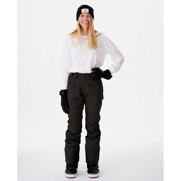 Rip Curl Jeans Med Hög Midja Rider Svart S Kvinna
