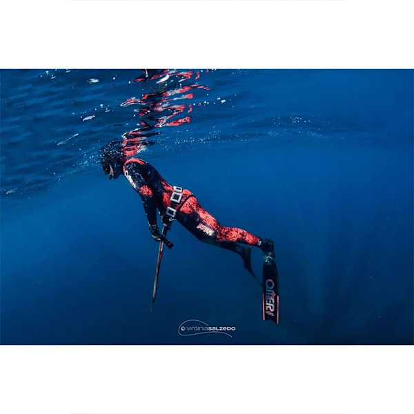 Omer Spearfishing Byxor Red Stone 3 Mm Röd S