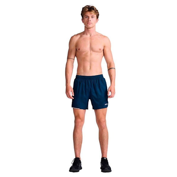 2xu Shortsit Aero 5 Inch Sininen M Mies