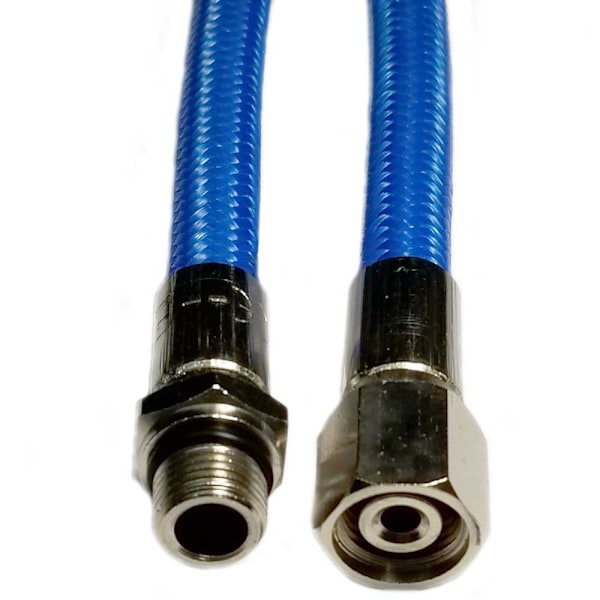 Metalsub Regulator Flex Hose Male 1/2´´ Unf Blå 152 cm