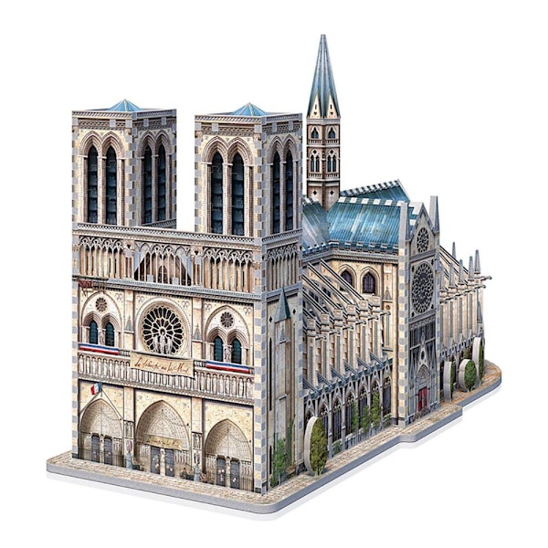 Wrebbit Puzzle 3d Assasin´s Creed Notre Dame Flerfärgad
