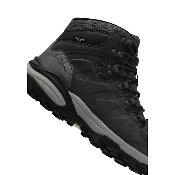 Jack Wolfskin Refugio Texapore Mid Vandrestøvler Sort EU 48 Mand