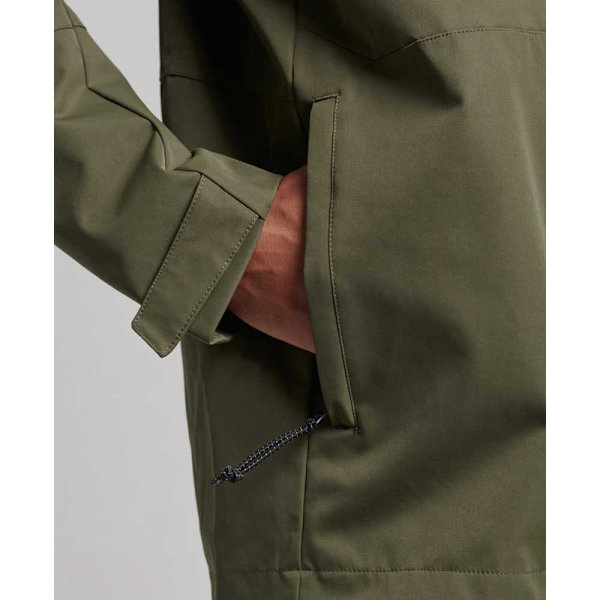 Superdry Jacka Code Xpd Shell Grönt L Man
