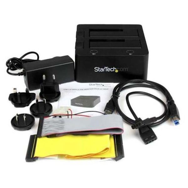 Startech Hdd/ssd-telakointiasema Unidocku33 Hub 3.0 Musta